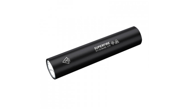 Flashlight Superfire S11-D, 135lm, USB