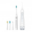 Sonic toothbrush with tip set and water fosser FairyWill FW-507+FW-5020E (white)