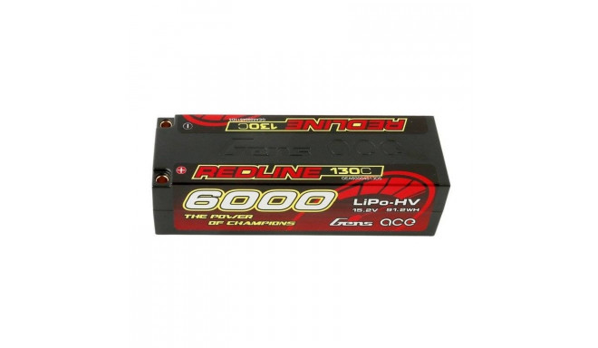 Battery Gens Ace Redline 6000mAh 15,2V 130C 4S1P HardCase HV LiPo