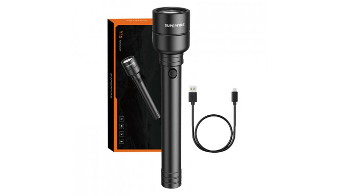 Flashlight Superfire Y16, 1700lm, USB-C