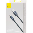 Baseus Crystal Shine cable USB to Lightning, 2.4A, 2m (black)