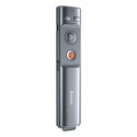 Baseus Orange Dot Multifunctionale remote control for presentation, with a laser pointer - gray