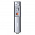 Baseus Orange Dot Multifunctionale remote control for presentation, with a laser pointer - gray