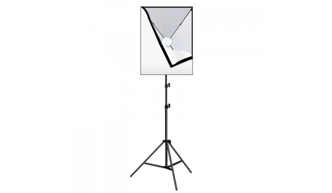 Studio set Puluz LED softbox 50x70cm, tripod, LED bulb 1 pc PU5070EU