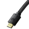 Baseus High Definition Series HDMI 2.1 cable, 8K 60Hz, 3D, HDR, 48Gbps, 2m (black)