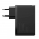 Travel Charger Baseus GaN2 Pro Quick  2x USB + 2x USB-C, 100W, EU (Black)