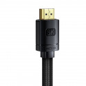 Baseus High Definition Series HDMI 2.1 cable, 8K 60Hz, 3D, HDR, 48Gbps, 1m (black)