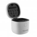 3-slot waterproof charger Telesin Allin box + 2 batteries for GoPro Hero 11 / 10 / 9