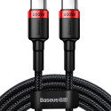 Baseus Cafule PD2.0 100W flash charging USB For Type-C cable (20V 5A)2m Red+Black