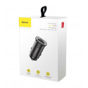 Baseus Square Car Charger PPS QC4.0 / PD3.0 5A 30W (Black)