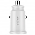 Baseus Grain Car Charger 2x USB 5V 3.1A (white)