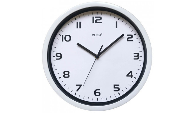 Wall Clock Versa Plastic (4,3 x 30,5 x 30,5 cm)