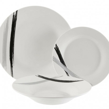 Tableware Versa Porcelain Minimalist 12 Pieces