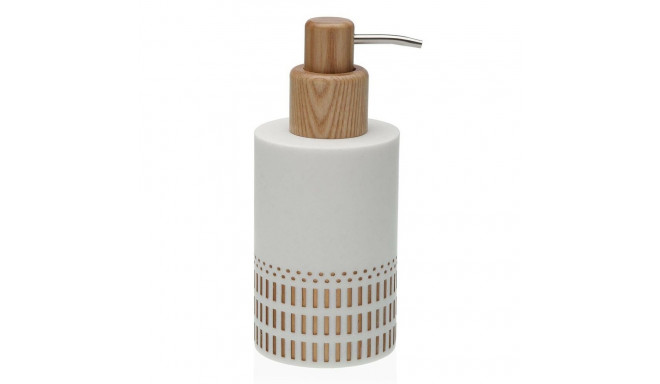 Soap Dispenser Versa Astrid White Resin Plastic