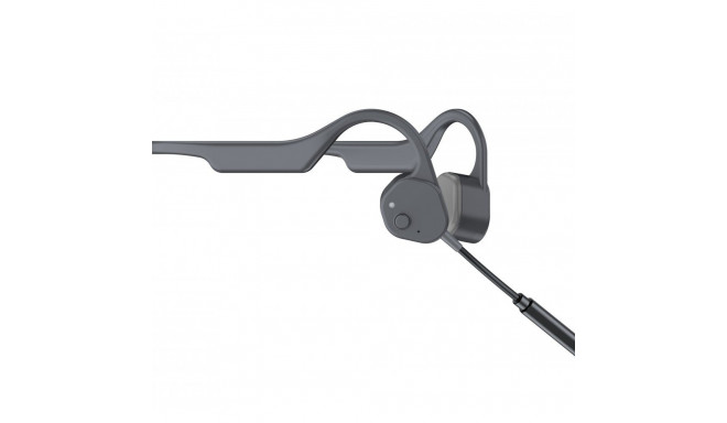 Wireless headphones with bone conduction technology Vidonn F3 Pro - grey