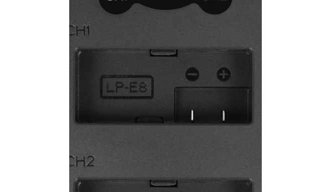 Newell DL-USB-C dual channel charger for LP-E8