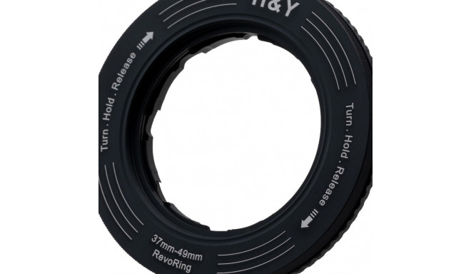 H&Y Revoring 37-49 mm adjustable filter holder for 52 mm filters