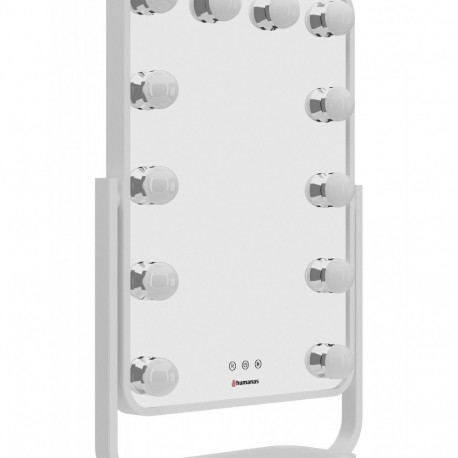 Humanas HS-HM01 Make-up Mirror with Led Lighting - white