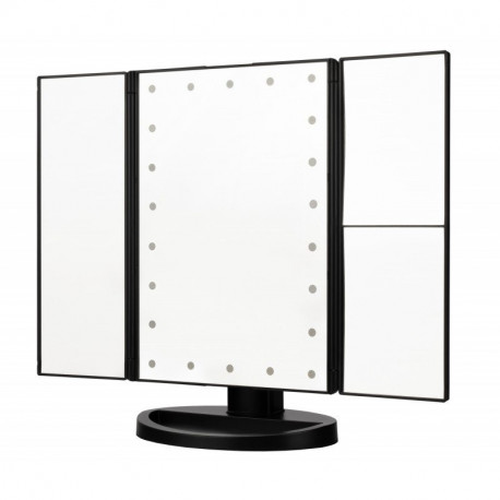 Humanas HS-ML04 Make-up Mirror with Led Lighting - black