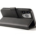 Magnet Case s klopou a peněženkou pro Samsung S23 FE - černá