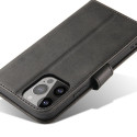 Magnet Case s klopou a peněženkou pro Samsung S23 FE - černá