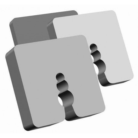LEV ELEM FOR SOCLE PROFILE 4MM 50PCS(12)
