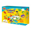 PLASTICIN SET COLORS AND SHAPES 6 COLORS