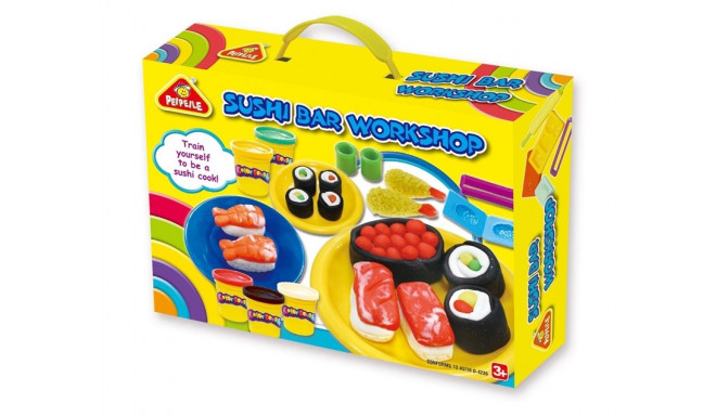 PLASTICIN SET SUSHI BAR WORKSHOP 5 COLOR