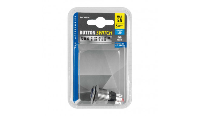 Nupplüliti led, 12/24V, sinine