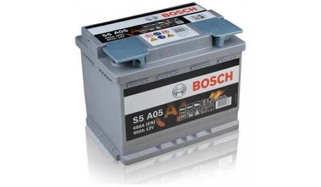 Bosch AGM S5 A05 60Ah 680A 242x175x190-+