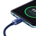 BASEUS cable Type C to Type C PD100W Power Delivery Crystal Shine CAJY000603 1,2m blue