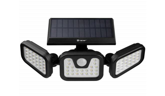 Tracer 47191 Saturn LED solar floodlight with motion sensor