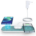 Choetech 10W 3 in 1 Fast Wireless Charger Pad T569 S