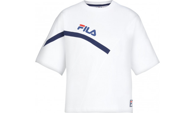 Fila Koszulka damska ZUG cropped wide tee Bia