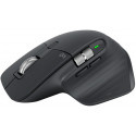 Logitech MX Master 3S for Business Mouse RF Wireless + Bluetooth, Laser, 8000 DPI, Graphite