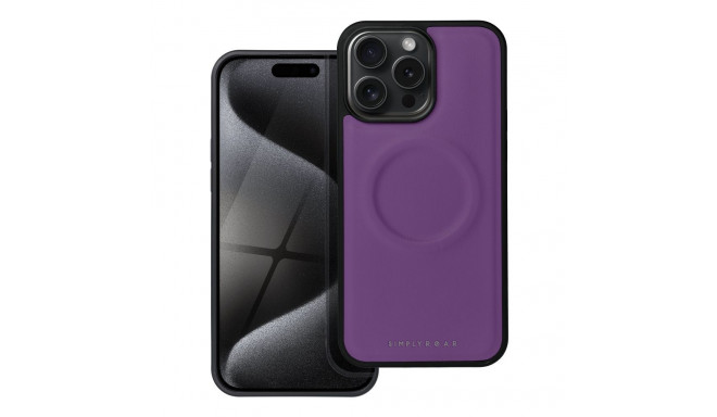 ROAR case MAG MORNING for IPHONE 15 Pro Max purple