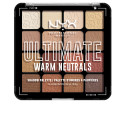 NYX PROFESSIONAL MAKE UP ULTIMATE shadow palette #warm neutrals 16 x 0,83 gr