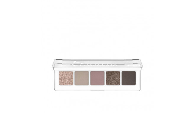 CATRICE 5 IN A BOX mini eyeshadow palette #020-soft rose look