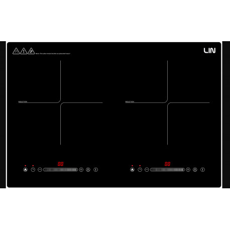 Induction hob LIN LI2H-180 cable with plug 1.2m 3200 W