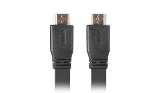 Lanberg CA-HDMI-21CU-0010-BK HDMI kaabel 1 m HDMI tüüp A (standard) must