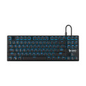 Savio Tempest RX keyboard USB QWERTY English Black,Blue