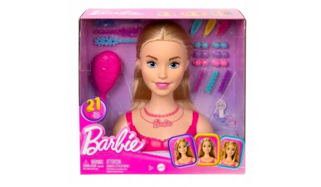 Głowa do stylizacji Barbie blond