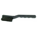 ESD hard brush 60 mm, bent. Electrically conductive DIN EN 61340-5-1