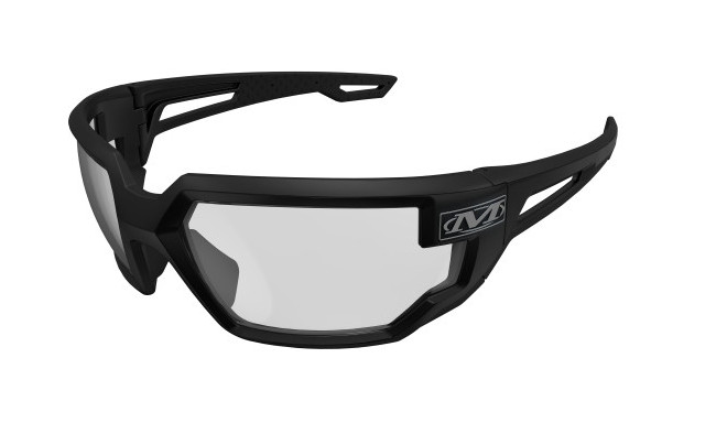 Mechanix Safety Spectacles Type-X,  Black Frame, Clear Lens