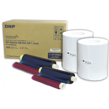 DNP materiāls printerim DS620 - 10x15 cm | 800 gab