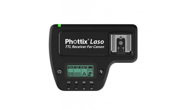 Phottix Laso TTL sistēmas uztvērējs, paredzēts Canon