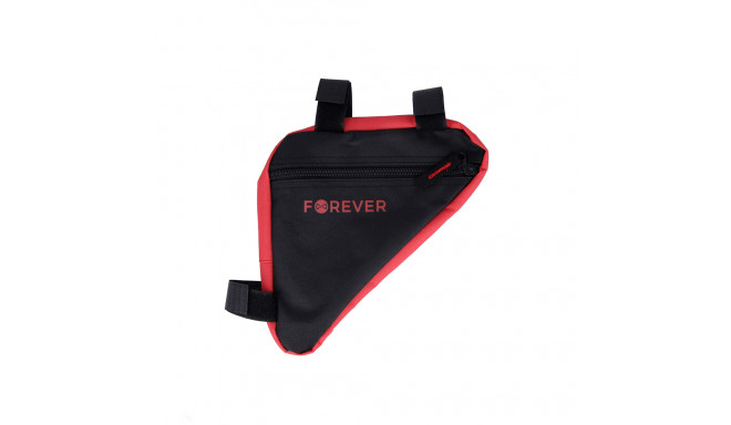 Bike frame bag FB-100 Forever Outdoor black-red