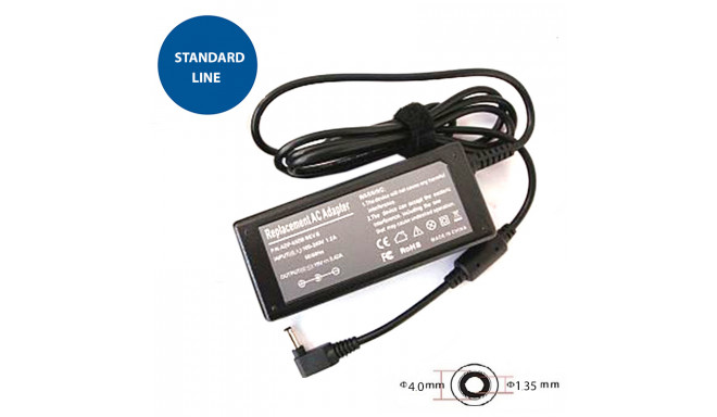 Laptop Power Adapter ASUS 65W: 19V, 3.42A