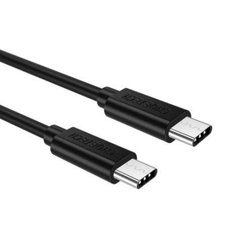 Cable CHOETECH Type-C - Type-C, black, 1m - Kaablid - Photopoint