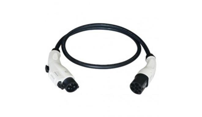 EV Charging Cable Duosida Type1 (Female) - Type2 (Male), 32A, 7.2kW, 1-phase, 5m